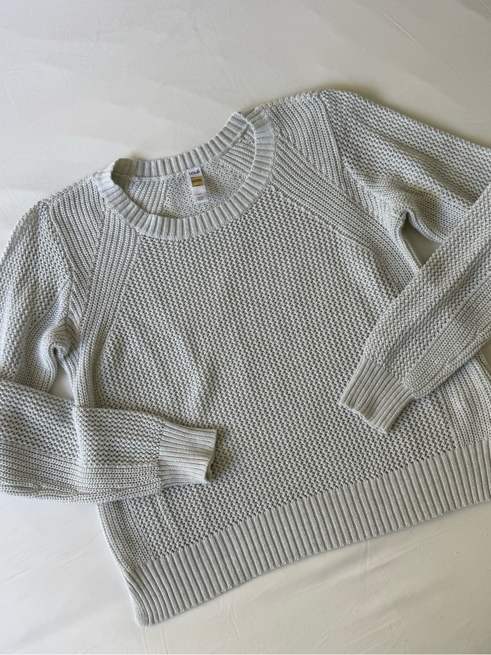 Lole Light Gray Knit Sweater